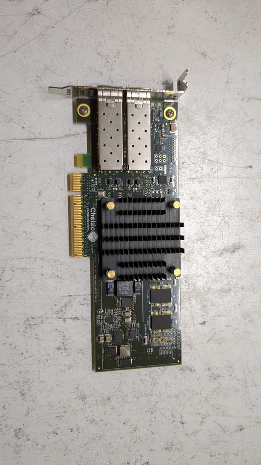 Dell Chelsio T520-CR PCI-E 2-PORT 10GB SFP+ HBA Adapter w/ Low Bracket 2nd :: Alt () Other //