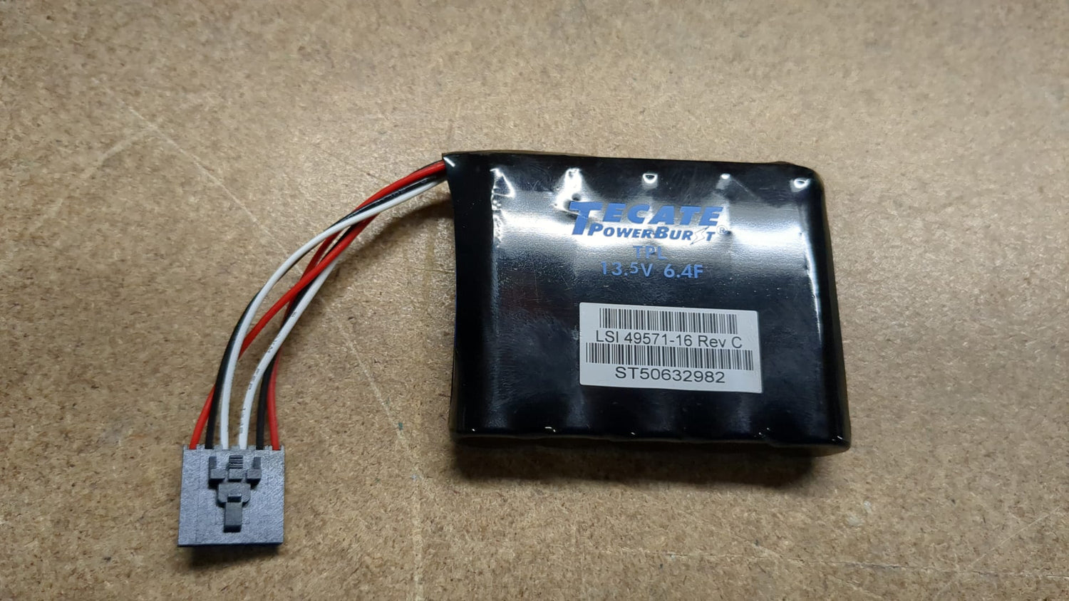 LSI49571 LSI 49571-03 Tecate PowerBurst TPL 13.5V 6.4F REV A Raid Cache Battery Backup 2nd :: Alt ( 495771-13  CVPM02 ) Other //