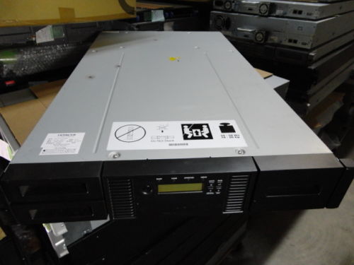 Sun StorageTek SL24 tape autoloader 2u rack-mountable with HP LTO-3 drive and SCSI Interface Includes Rackmounting kit and SCSI terminator   2nd :SL24-1L3-SCSI-Z: Alt () Other //