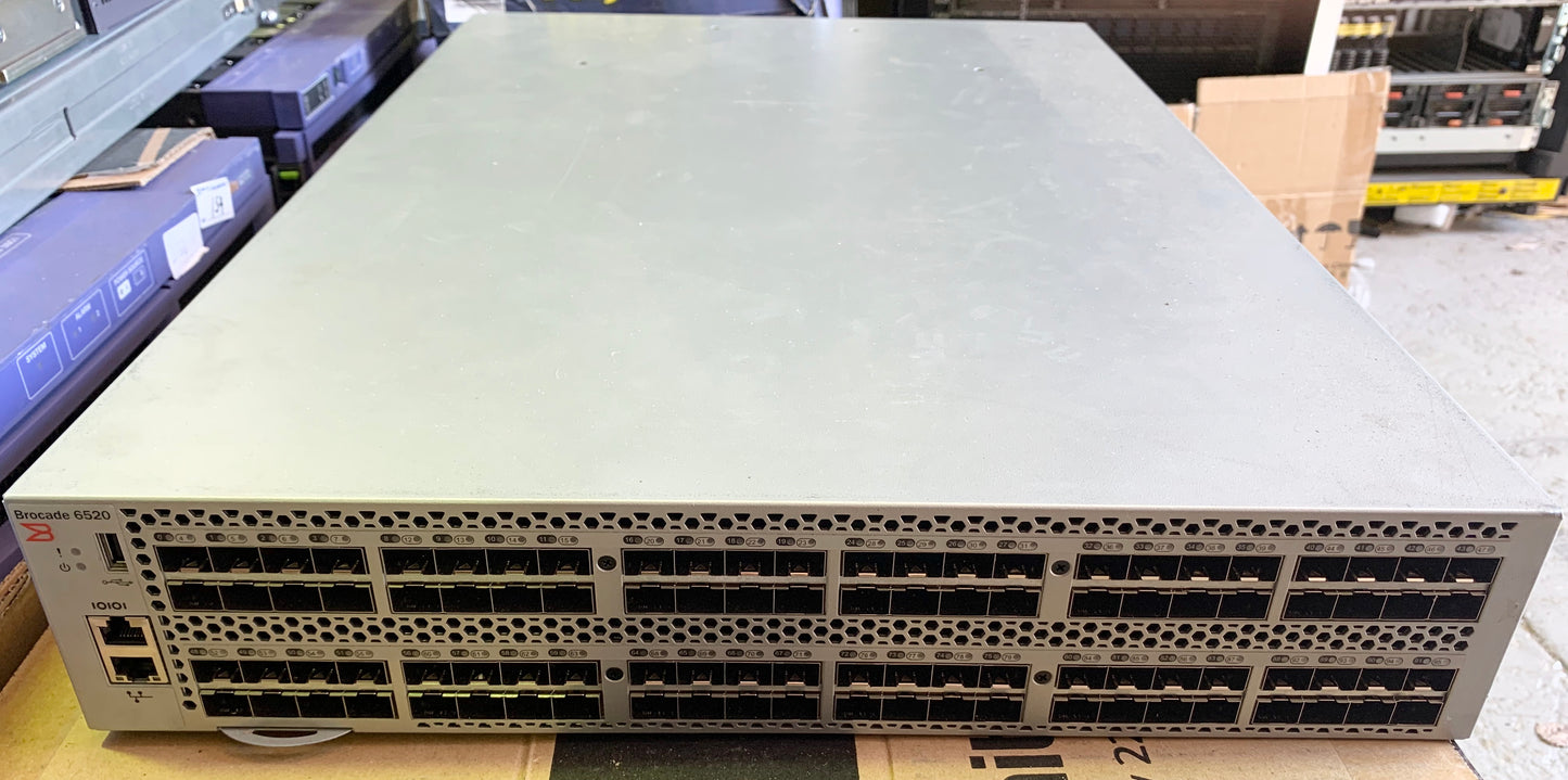 EMC DS-6520B Brocade 6520 16GB Switch, 72 Active Ports  2nd :: Alt () Other //