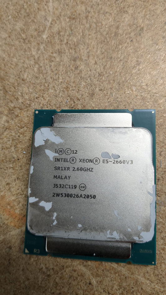 SR1XR - Intel Xeon Processor E5-2660 v3 25M Cache, 2.60 GHz 2nd :: Alt () Other //