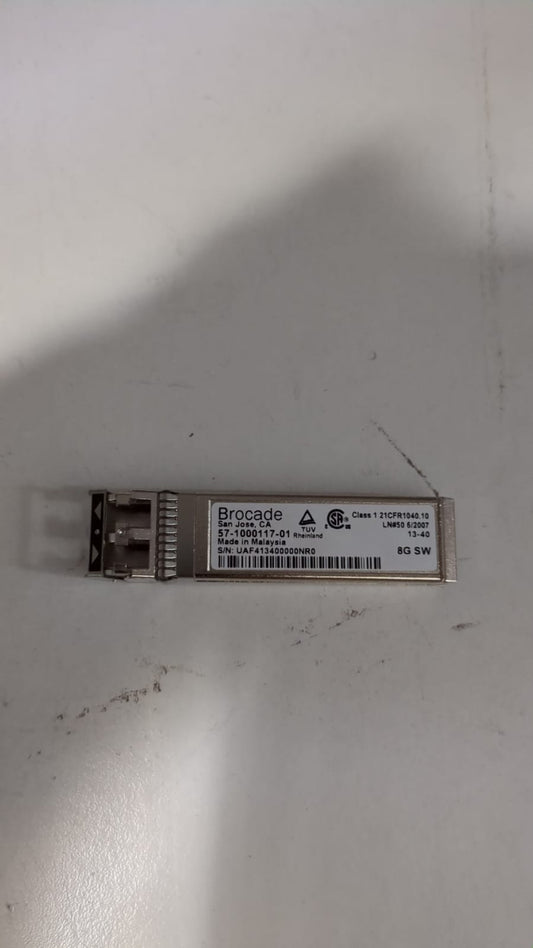 Brocade 8GB Base-SR Multi-mode Fiber 850nm 300m SFP Transceiver ModulePN:57-1000117-01 2nd :57-1000117-01: Alt () Other /100-652-598/