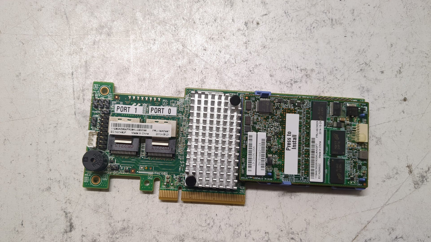 IBM Serveraid M5110 SAS/SATA Controller  00AE807 2nd :00AE807: Alt ( ) Other //