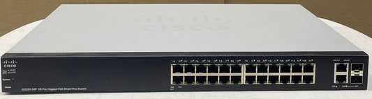 Cisco SG220-26P 26-Port Gigabit PoE Smart Plus Switch