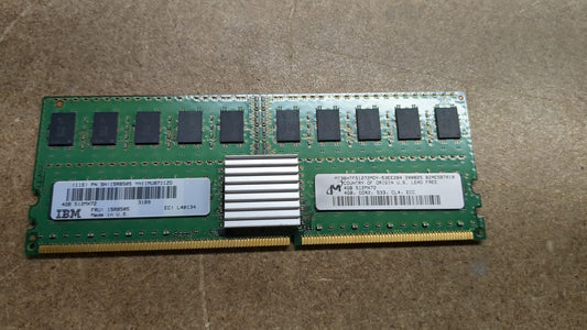 IBM 4GB CL4 PC2-4200 Memory Module 2nd 15R8505: Alt (MT36HTF51272MDY-53EE2B4, M396T5163DZT-CD5M3) Other //