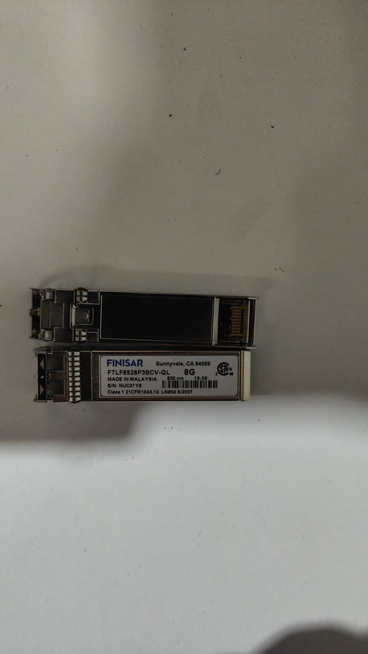 FINISAR 8.5Gb SHORTWAVE 850NM SFP SFP+ 2nd :5557409-A : Alt (FTLF8528P3BCV-QL ) Other //