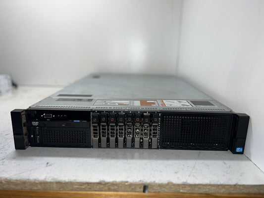 DELL R720 SFF SERVER 2x E5-2690v2 CPUs 128GB RAM 8x 200GB SSD drives  No cables no rail kits (245167-620)