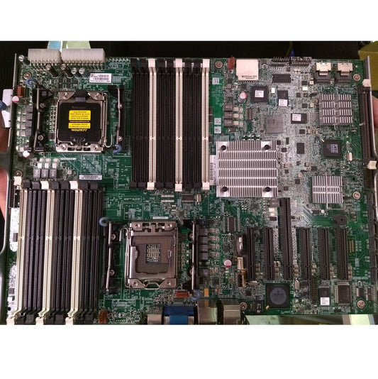 HP ML350 G6 System board supports Intel 5500 and 5600 series processors.