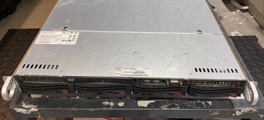 SuperMicro CSE-813M 1U Rack Server 4 x 3.5 inc X9SCL-F 2x PWS-406P-1R 2nd :: Alt () Other //