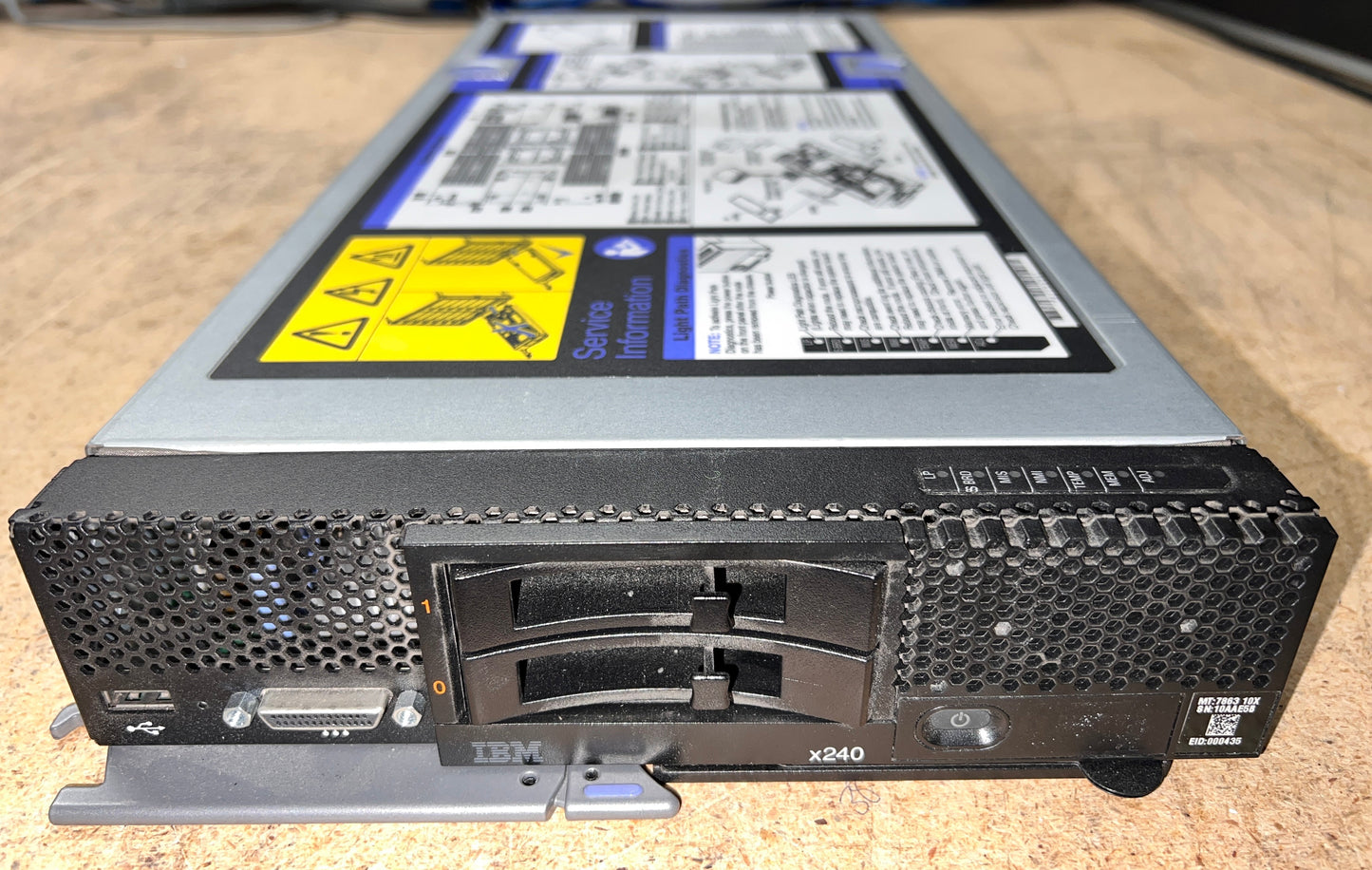 7863-10X IBM x240 Flex System x240 Compute Node