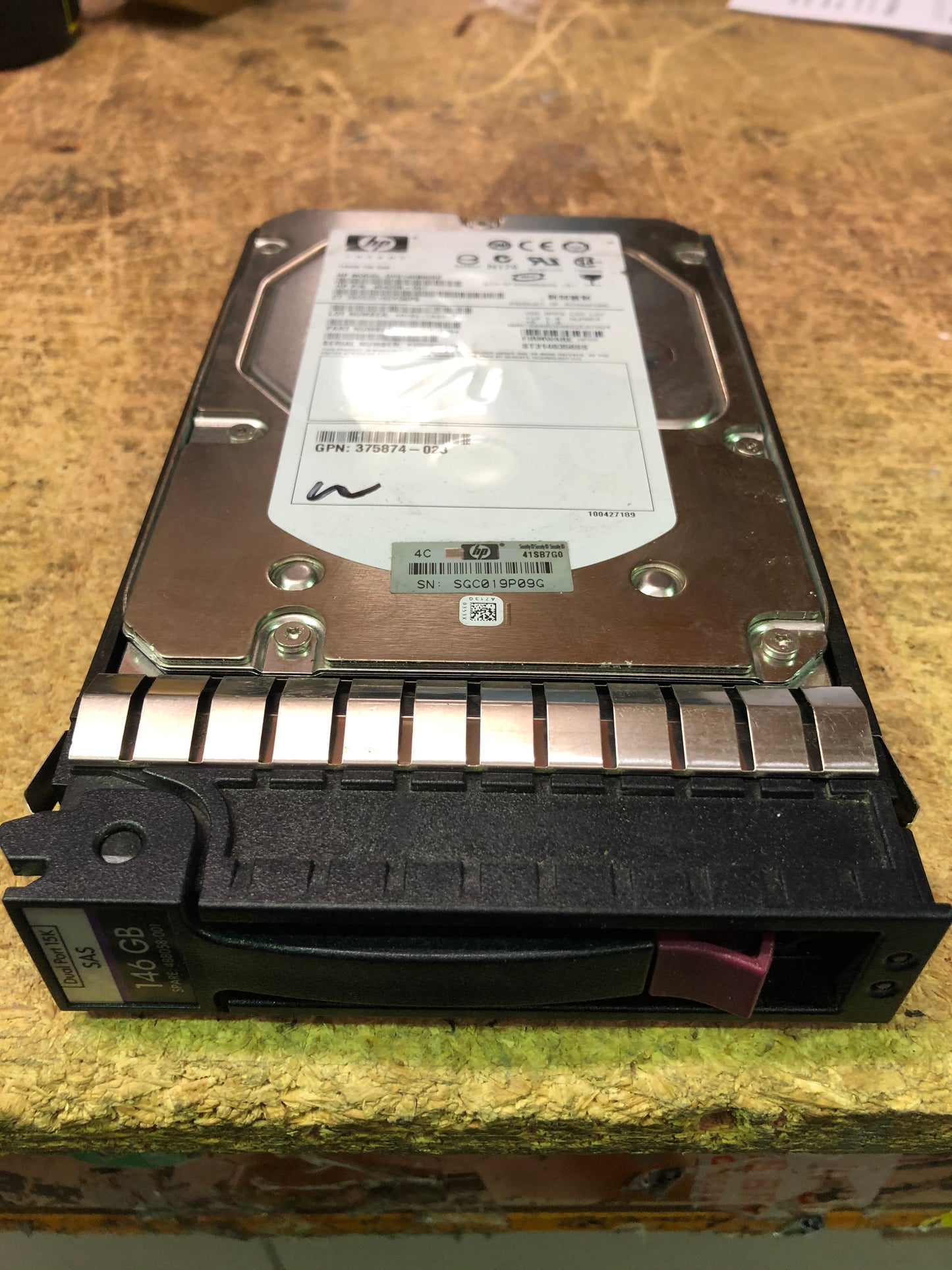 HP 146GB 15K rpm 3.5inch Dual-Port SAS Hard Disk Drive  454228-001 389344-001 488058-001 384854-B21 2nd :384854-B21: Alt () Other //