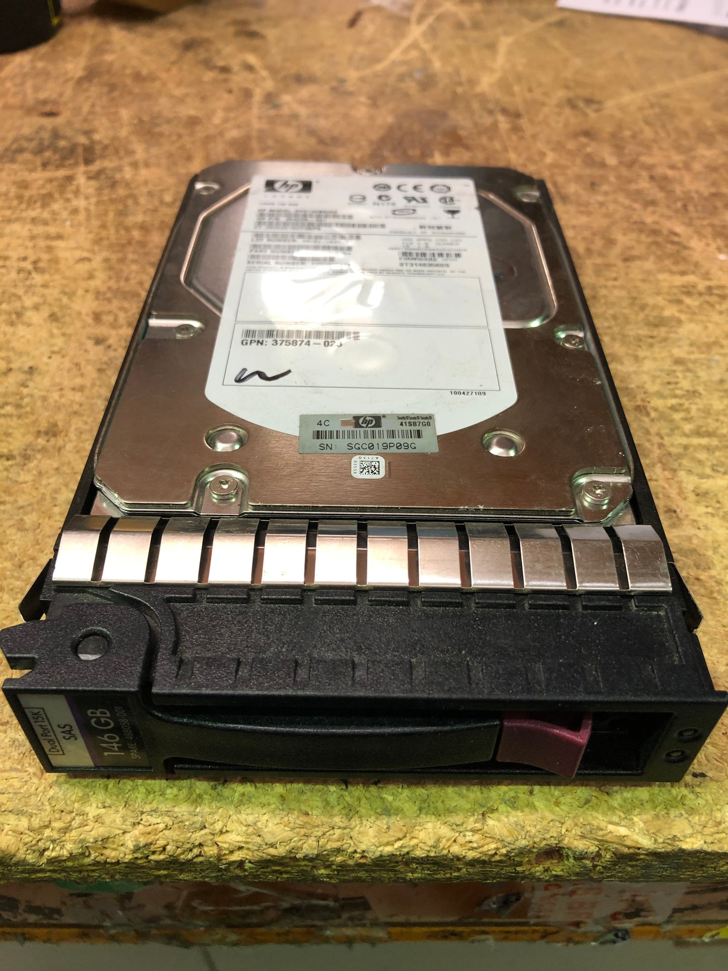 HP 146GB 15K rpm 3.5inch Dual-Port SAS Hard Disk Drive 454228-001 389344-001 488058-001 384854-B21