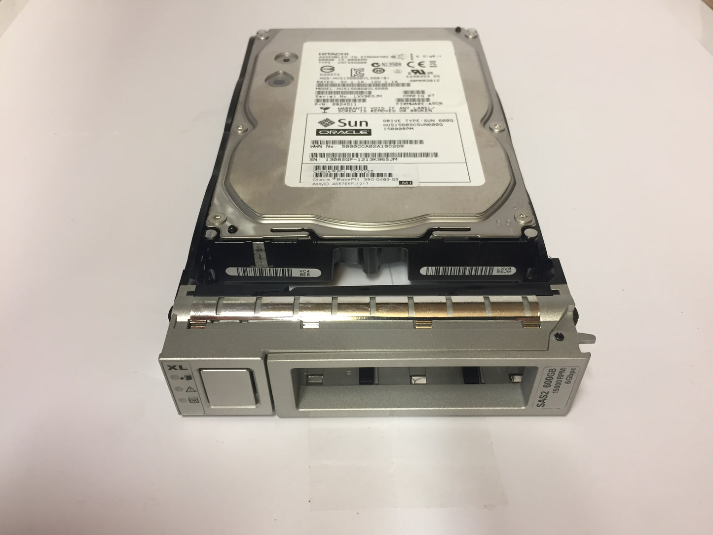 390-0483 542-0428 Sun Oracle 600GB 15K SAS Disk Drive 7047035 2nd :: Alt () Other /7012636, 390-0463/