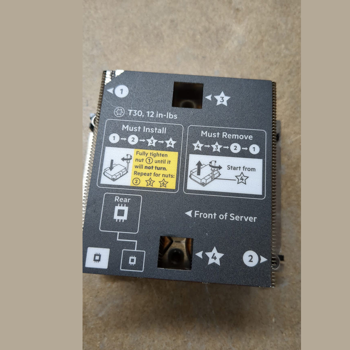 871313-B21 HPE Synergy 480 G10 Front Heatsink: Alt () Other //