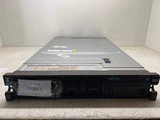 IBM x3650 M4 4C E5-2609 2.4GHz CPU 4GB RAM 2U Rackmount Server PN:7915-B2M 2nd :7915-B2M: Alt () Other //