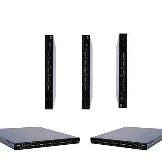 HP StorageWorks SN6000 Stackable 8GB 24-Port Single Power Fibre Channel Switch 1U. AW575A 2nd :AW575A: Alt () Other /Brocade 6510 8GB Version/