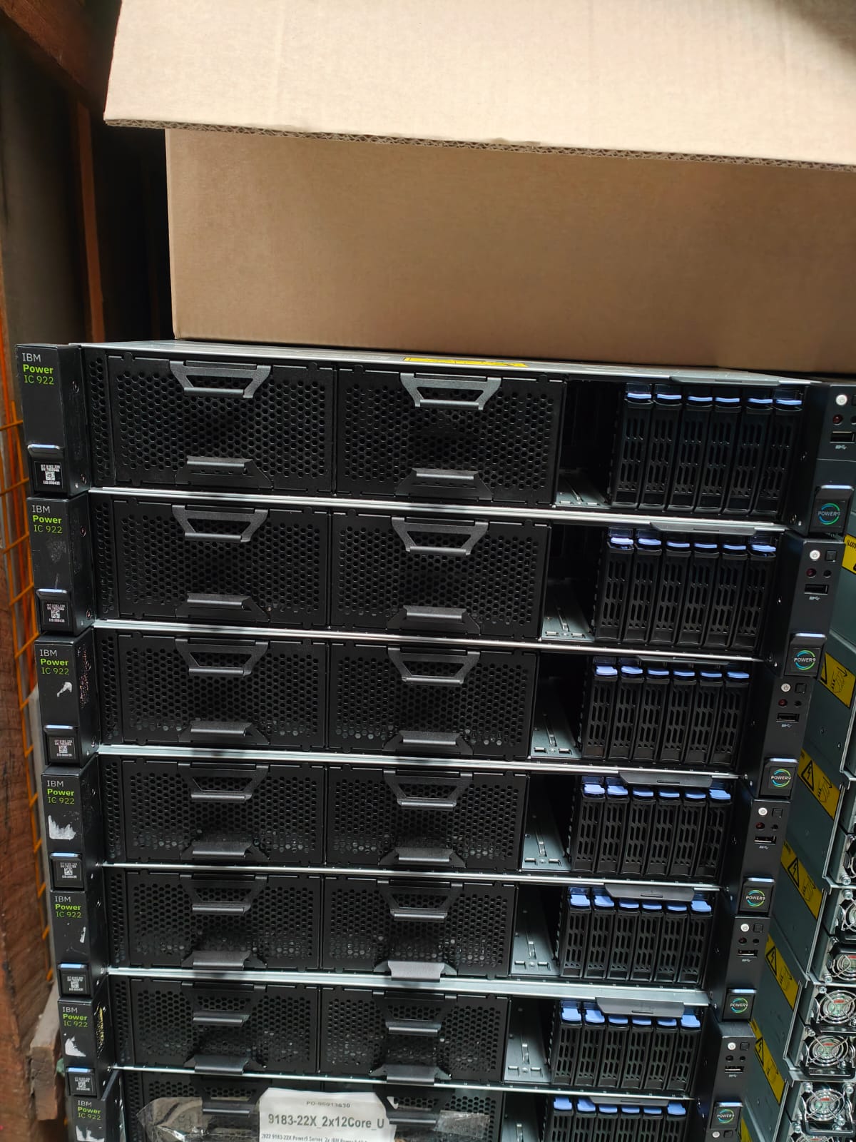 IBM Power IC922 9183-22X Power9 Server, 2x IBM Power 9 12 Core CPU, 2nd :: Alt () Other //
