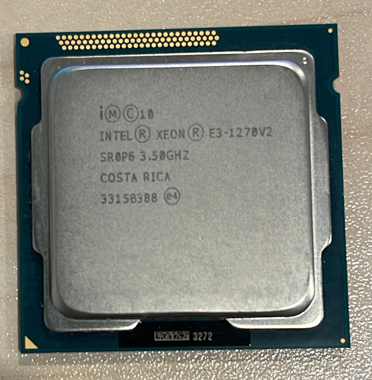 SR0P6 Intel Xeon E3-1270 V2 QC 3.50Ghz 8MB 5GTs Processor 2nd :: Alt () Other //