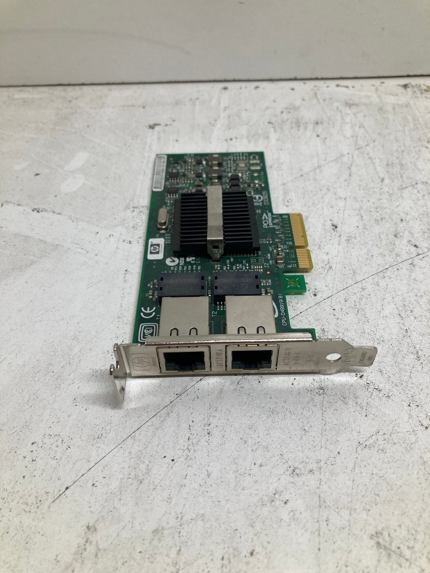 HP NC360T PCI-E Dual Port GIGABIT 412648-B21 2nd :412648-B21 412651-001: Alt () Other //