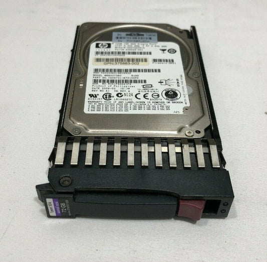 HP SAS 72GB 10K 2.5 2.5inch Single Port SP Hard Disk Drive 375696-002 375712-002 395924-002 376597-001 / 438628-001 443177-001 434916-001 / 431954-002 434916-001 375861-B21