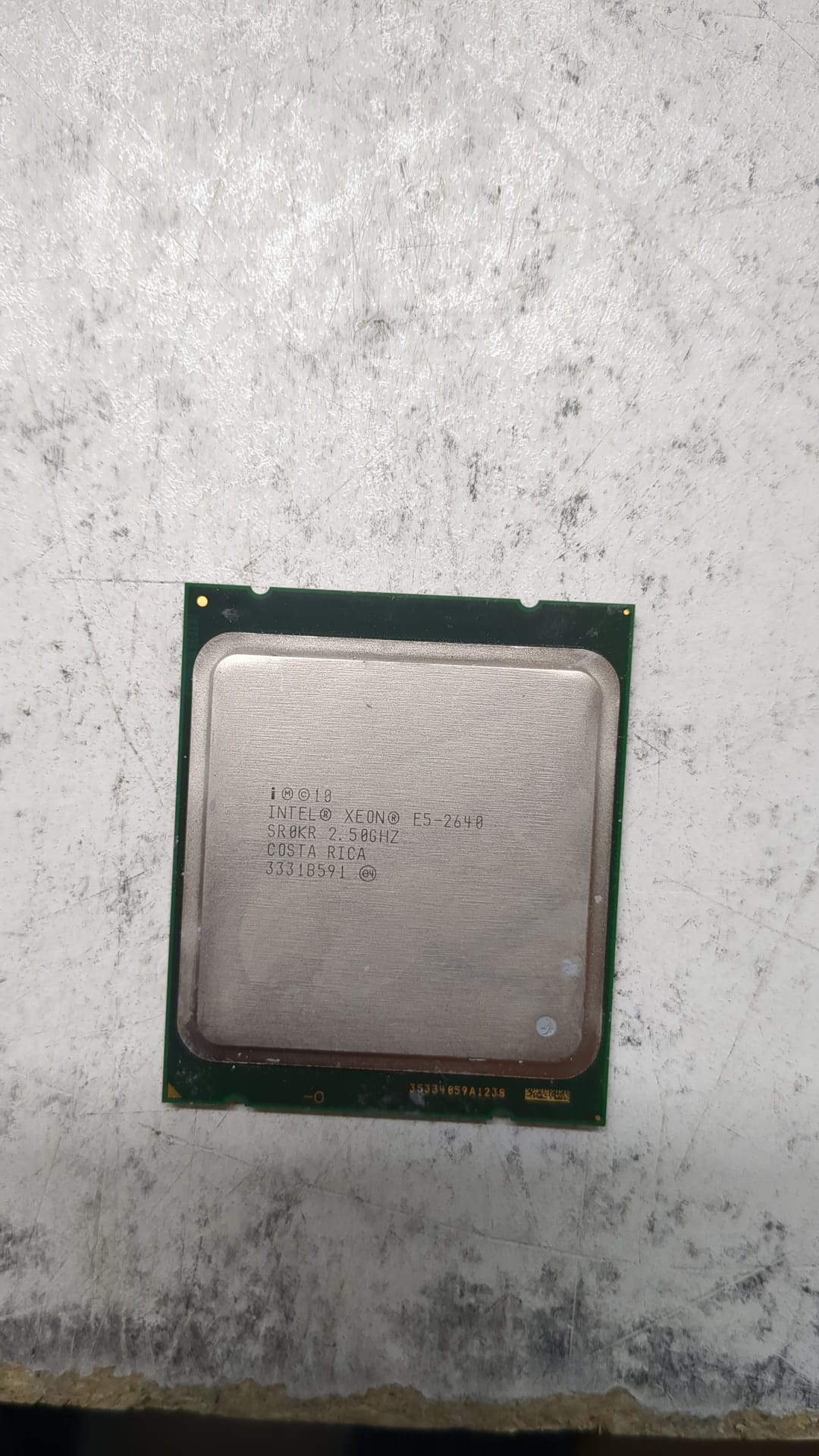 Intel Xeon 6 CORE PROCESSOR E5-2640 2.50GHZ 15MB SMART CACHE 7.2