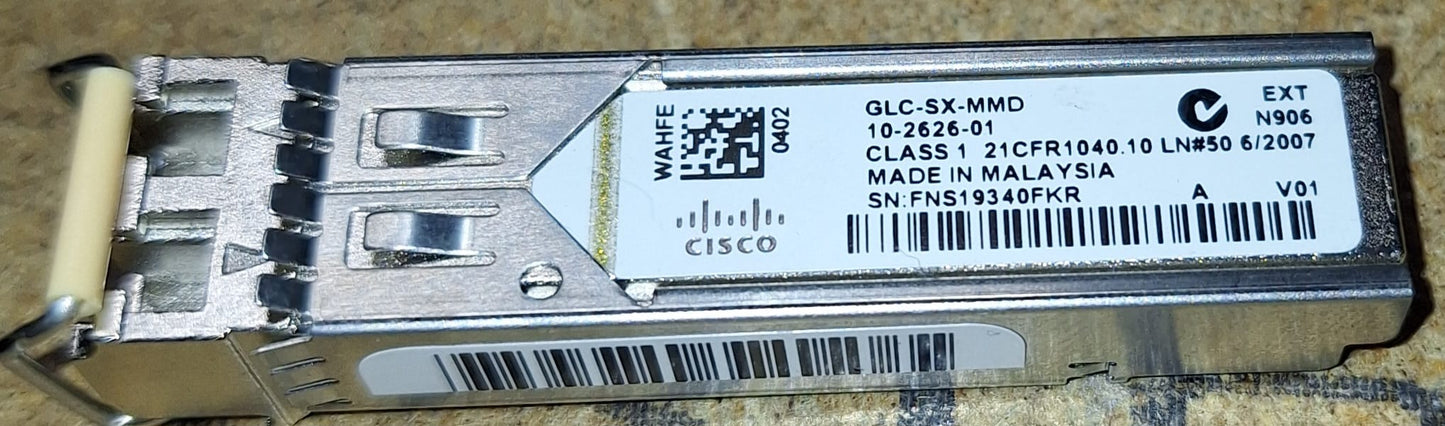 GLC-SX-MMD Cisco SFP Transceiver Module 2nd :GLC-SX-MMD GLC-SX-MMD Cisco SFP Transceiver Module: Alt () Other //