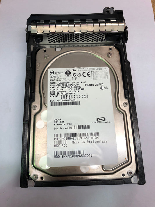 Dell SCSI 300GB 10K U320 Hard Disk Drive HC490 2nd :HC490: Alt () Other //