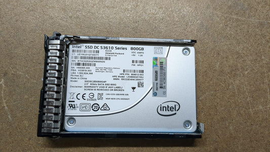 HP SAS 800GB SSD 10K 6Gbps 2.5inch SC Hard Disk Drive 805381-001 2nd : Other //