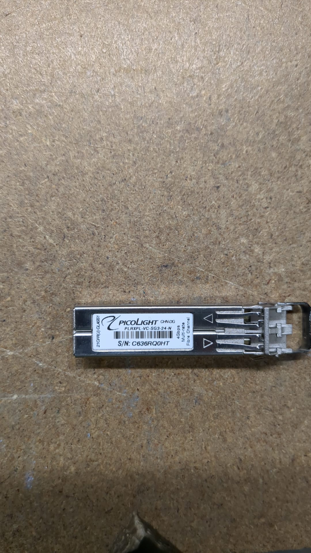 Picolight SFP 4Gbps Optical Transceiver PN:PLRXPL-VC-SG3-24-N 2nd :PLRXPL-VC-SG3-24-N: Alt () Other //