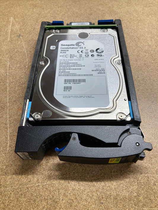 005050744 EMC 3TB SAS 6GB/s LFF 7.2K RPM HDD 2nd :: Alt (VX-VS07-030) Other //005-050744