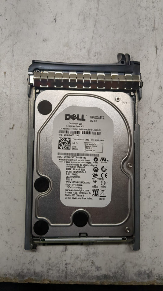 Dell 500GB SATAu 7.2K 3.5inch Hard Disk DrivePN:M020F 2nd :M020F: Alt () Other //