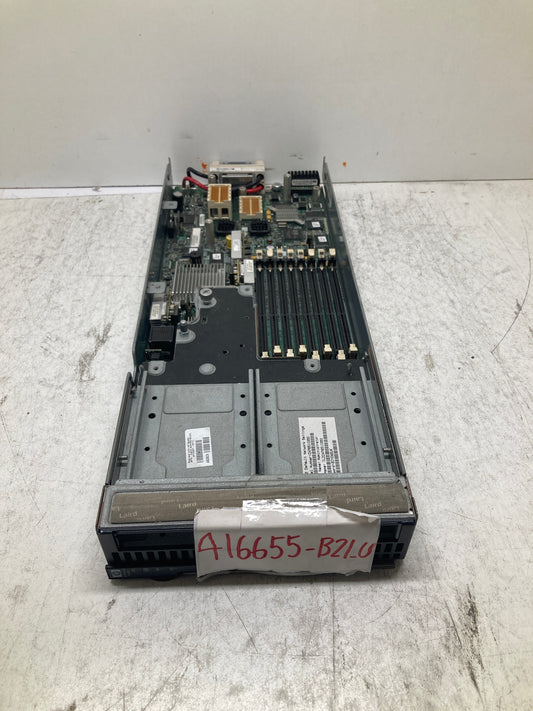 HP Blade Server BL460c 5150 Xeon 2.66 GHz Dual Core. Intel Xeon CPU 2GB RAM No HDD. 416655-B21