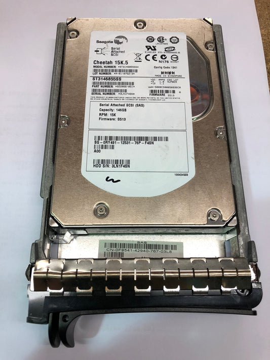 Dell SAS 146GB 15K Hard Disk Drive