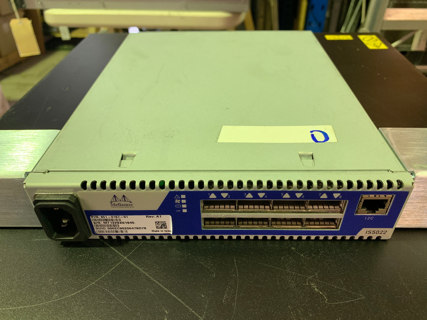 851-0167-01 Mellanox InfiniScale IV 8 Port QSFP 40Gb/s Infiniband Switch IS5022 2nd :851-0167-01: Alt () Other //