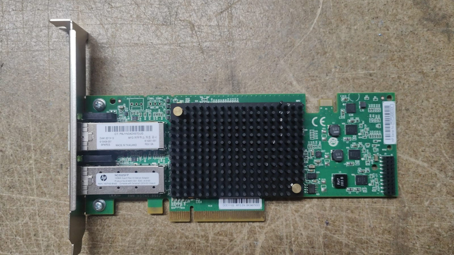 NC552SFP 10GbE 2 Port Flex-10 Server Adapter OCE11102 2nd :: Alt (614201-001 468349-001 ) Other //