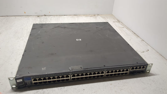 HP Procurve 2848  J4904A  48 Port Gigabit Ethernet Switch Brand  HP Model J4904A Dimensions 450mm x 470mm x 45mm  19 Inch Rack Mountable  Connection 2nd :J4904A 2nd :: Alt () Other //