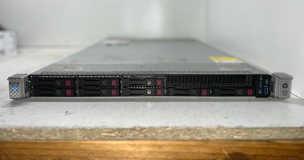 HP DL360 Gen9 SERVER 2x E5-2680v4 CPUs 256GB RAM 8x 900GB SFF SAS Hard disk drives