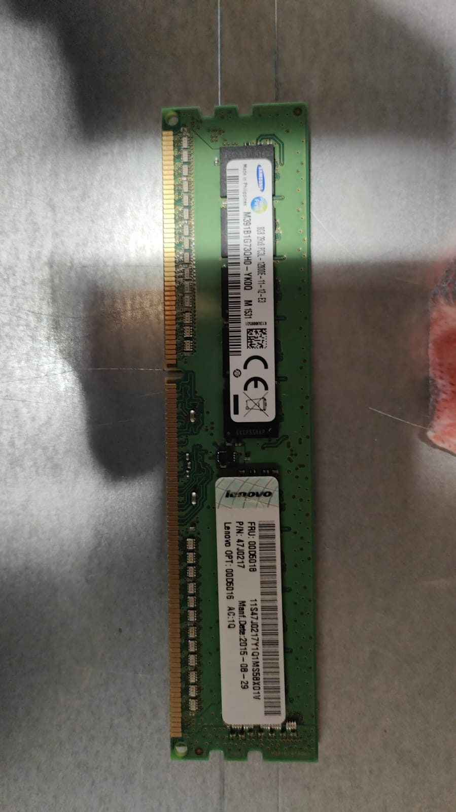 IBM 47J0217 8GB PC3L-12800E DDR3-1600 2RX8 ECC  2nd :: Alt () Other //