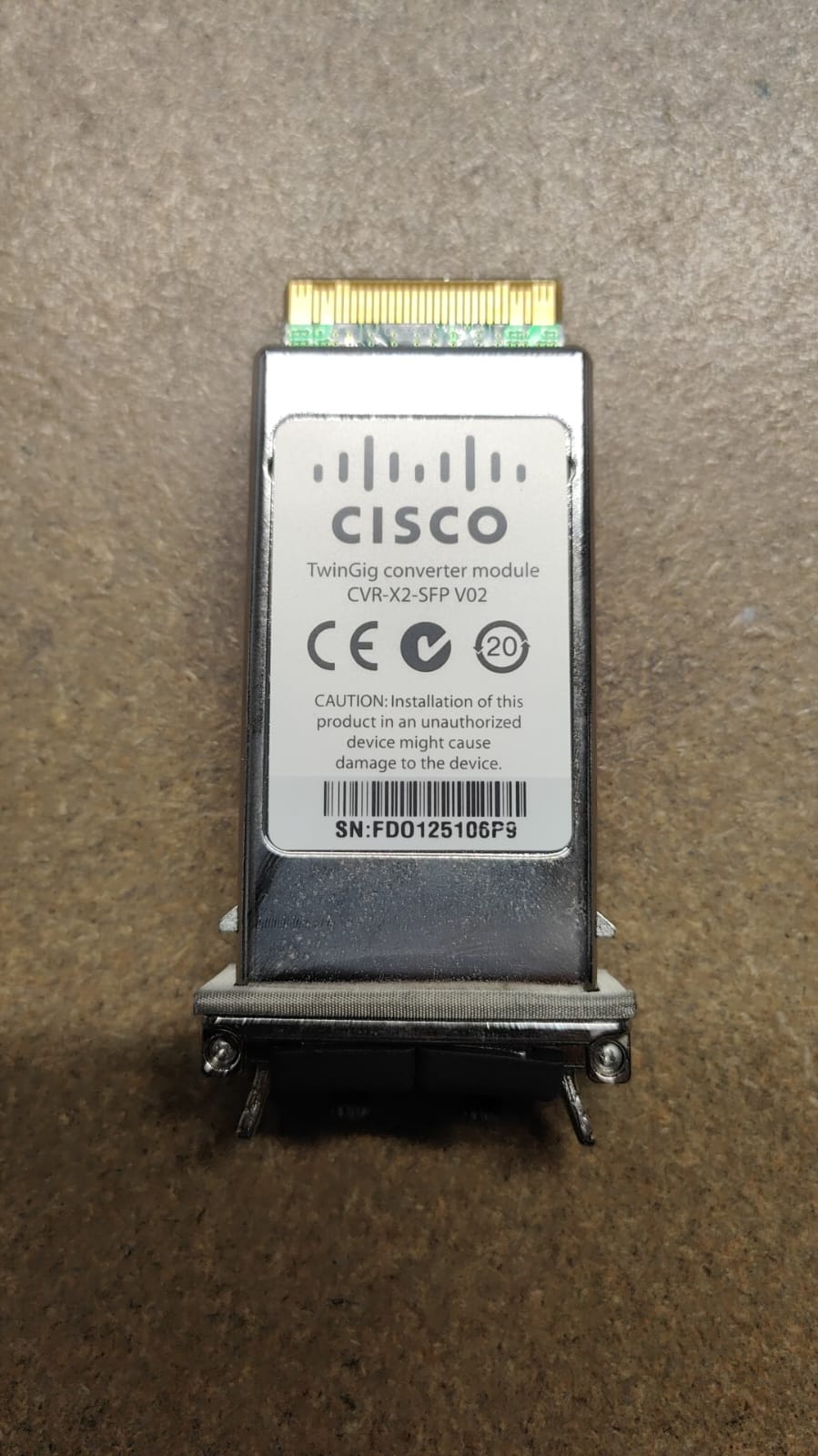 Cisco X2 to SFP Adaptor Module CVR-X2-SFP 2nd :CVR-X2-SFP: Alt () Other //