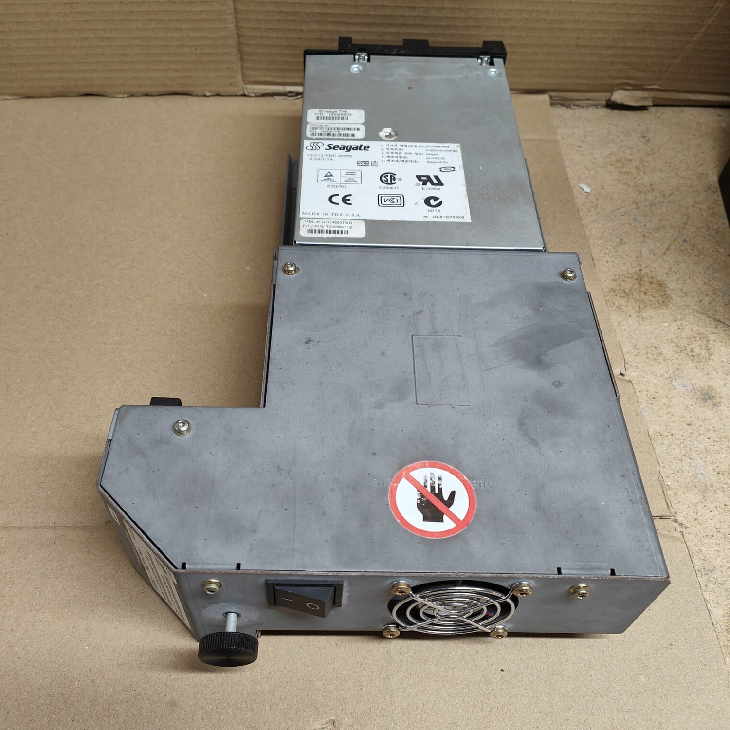 Sun StorageTek 100098603 100/200GB HVD LTO-1 Module For L20/40/L80 Library 3136500604 tc6300-115PN:100098603 2nd :100098603: Alt () Other //