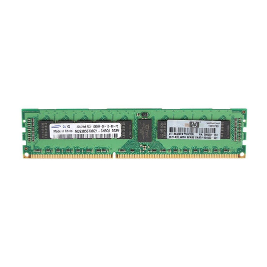 HP RAM 2GB PC3-10600R  1333MHz  DDR3 RAM 501533-001 500202-061 500202-161 PN:500656-B21 2nd :500656-B21: Alt () Other /500202-061 500202-161/