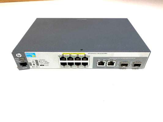 HP ProCurve 2530-8 PoE+ J9780A 8-Port Managed Switch