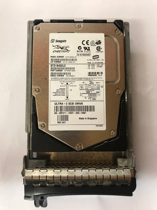 Dell SCSI 18GB 15K U3/160 Hard Disk Drive