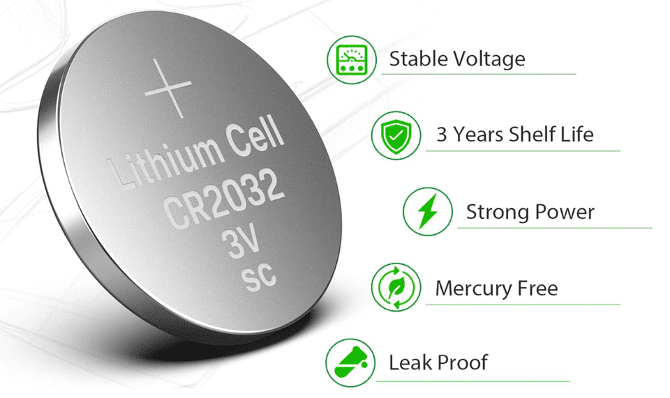 3V Lithium Button Battery 2nd :CR2032: Alt () Other //