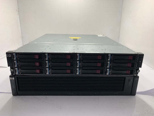 HP P6350 SAN Unit No controllers PN:QK715A 2nd :QK715A: Alt () Other /Uses 2x 671989-001/