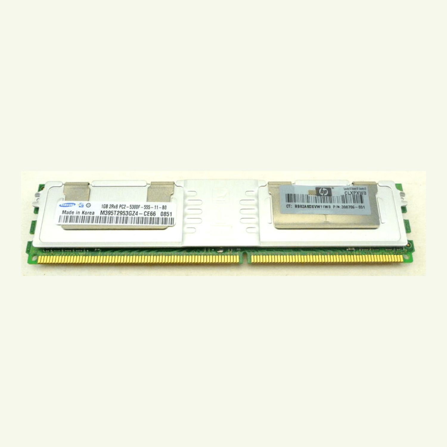 HP 1GB PC2-5300F DDR Memory DIMM RAM 398706-051416471-001 2nd :416471-001: Alt () Other //