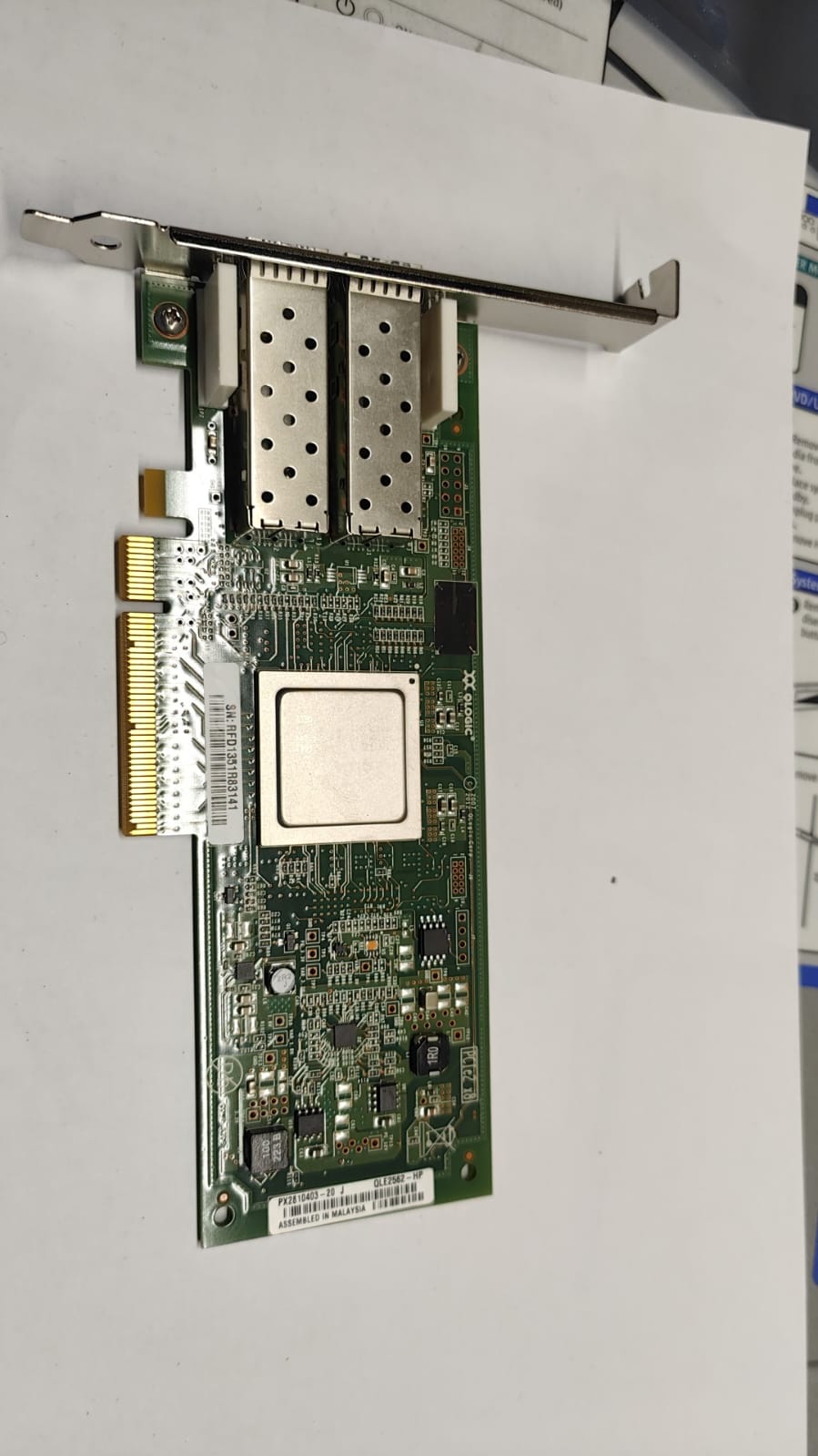 HP STORAGEWORKS 82Q 8Gb/s DUAL PORT PCIe FIBER CHANNEL PN:PX2810403-20:2nd :: Alt () Other //