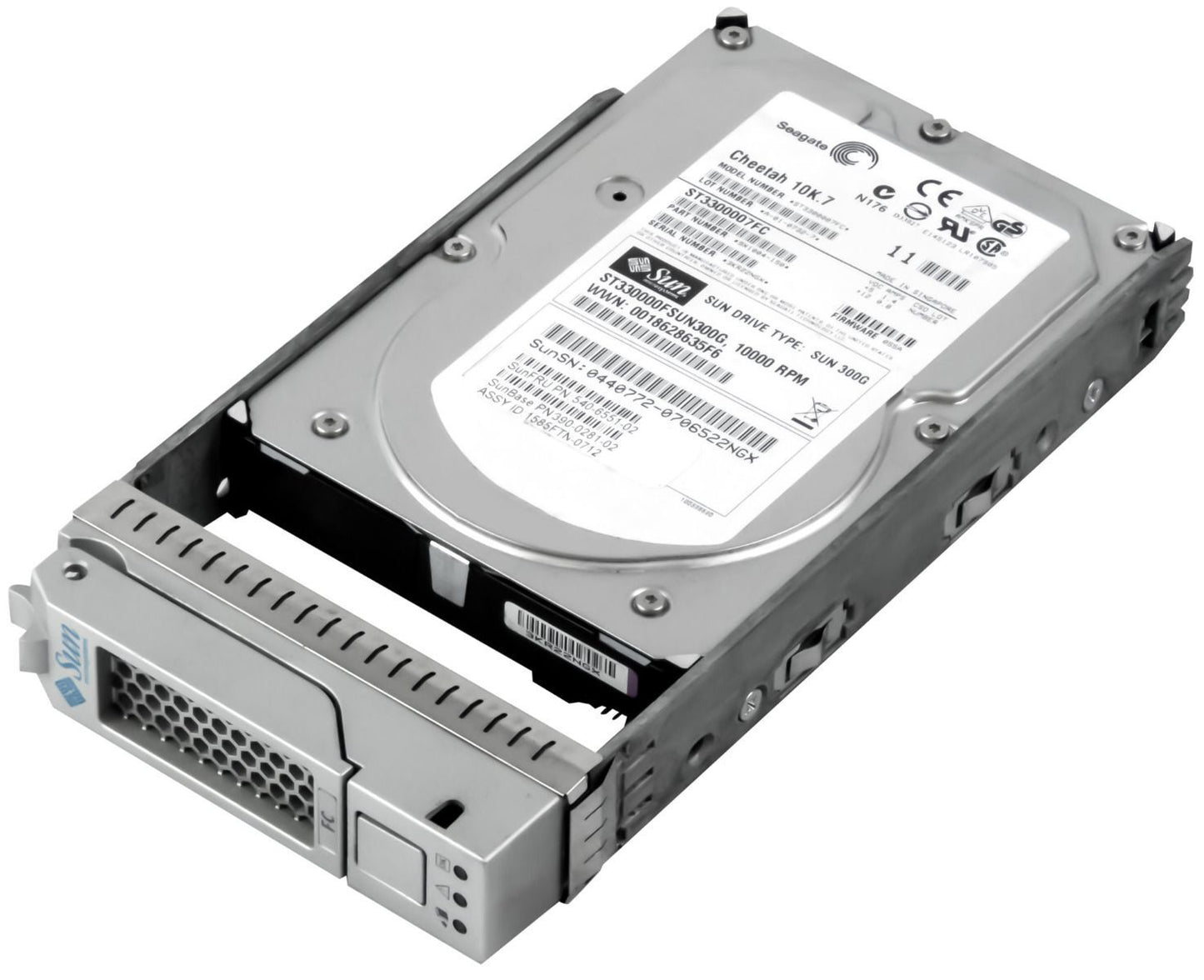 Sun 300GB 10K Fibre Channel Hard Disk Drive PN:540-6551 2nd :540-6551: Alt () Other //