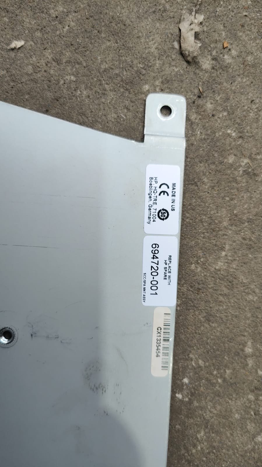 HP Library Mount Assembly for SPA & SCC HW Rev 2 ESL G3 Scalar i6000