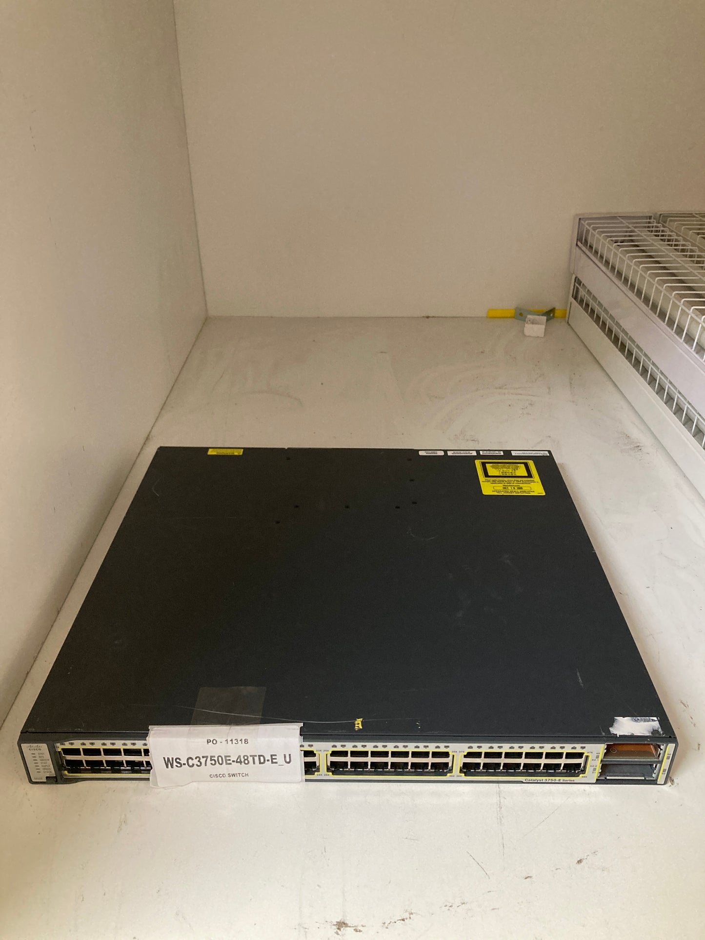 Cisco Catalyst C3750E 48 port Gigabit SwitchPN:WS-C3750E-48TD-E 2nd :WS-C3750E-48TD-E: Alt () Other //